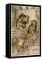 Goldilocks, Fairy Book-Arthur Rackham-Framed Stretched Canvas