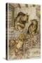 Goldilocks, Fairy Book-Arthur Rackham-Stretched Canvas