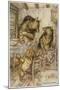 Goldilocks, Fairy Book-Arthur Rackham-Mounted Art Print