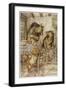 Goldilocks, Fairy Book-Arthur Rackham-Framed Art Print