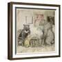 Goldilocks, Fairy Tales-Arthur Rackham-Framed Photographic Print