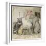 Goldilocks, Fairy Tales-Arthur Rackham-Framed Photographic Print