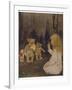 Goldilocks Gives Three Teddy Bears a Talking-To-Jessie Willcox-Smith-Framed Photographic Print