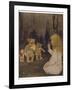 Goldilocks Gives Three Teddy Bears a Talking-To-Jessie Willcox-Smith-Framed Photographic Print