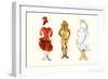 Goldilocks Paper Doll-Zelda Fitzgerald-Framed Art Print