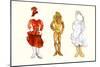 Goldilocks Paper Doll-Zelda Fitzgerald-Mounted Art Print