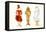 Goldilocks Paper Doll-Zelda Fitzgerald-Framed Stretched Canvas