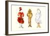 Goldilocks Paper Doll-Zelda Fitzgerald-Framed Art Print