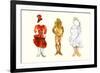 Goldilocks Paper Doll-Zelda Fitzgerald-Framed Art Print