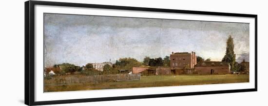 Golding Constable's House-John Constable-Framed Premium Giclee Print