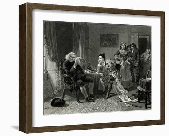Goldsmith and Johnson-Edward Matthew Ward-Framed Art Print