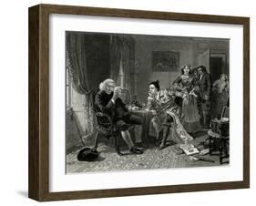 Goldsmith and Johnson-Edward Matthew Ward-Framed Art Print