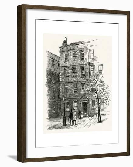 Goldsmith, Brick Court-null-Framed Giclee Print