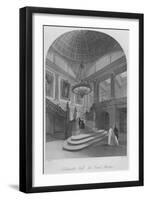 'Goldsmith's Hall. The Grand Staircase', c1841-Henry Melville-Framed Giclee Print