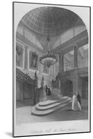 'Goldsmith's Hall. The Grand Staircase', c1841-Henry Melville-Mounted Giclee Print