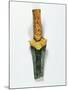 Goldsmithery, Dagger with Golden Handle, from Tomb V at Mycenae, Greece-null-Mounted Giclee Print