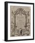 Goldsmiths and Silversmiths, Chalmers and Robinson, Trade Card-null-Framed Giclee Print