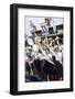 Goldwater Girls Wearing Sashes and Waving Signs Prior to Republican National Convention-John Dominis-Framed Photographic Print