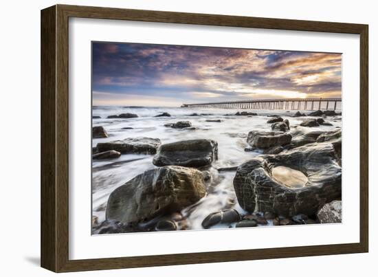 Goleta Shores-Chris Moyer-Framed Photographic Print