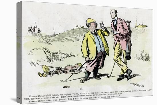 Golf, 1919-null-Stretched Canvas