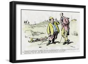 Golf, 1919-null-Framed Giclee Print