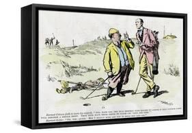 Golf, 1919-null-Framed Stretched Canvas