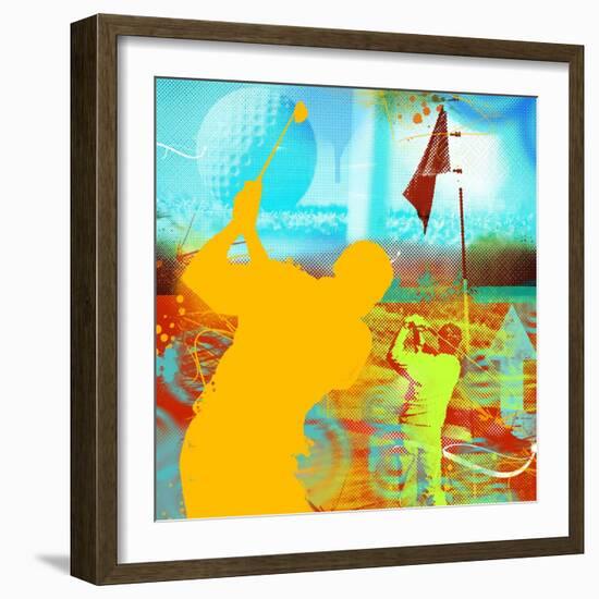 Golf 1-JB Hall-Framed Premium Giclee Print