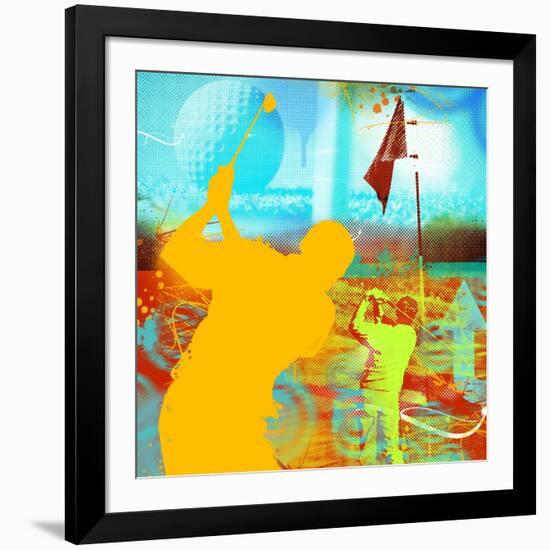 Golf 1-JB Hall-Framed Giclee Print