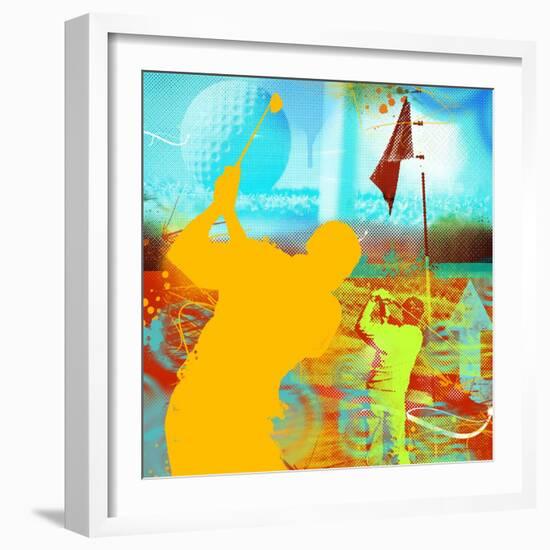 Golf 1-JB Hall-Framed Giclee Print