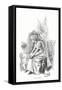 Golf: A Golf Widow (Litho)-Harry Furniss-Framed Stretched Canvas