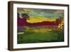 Golf Abstract I-Sisa Jasper-Framed Art Print