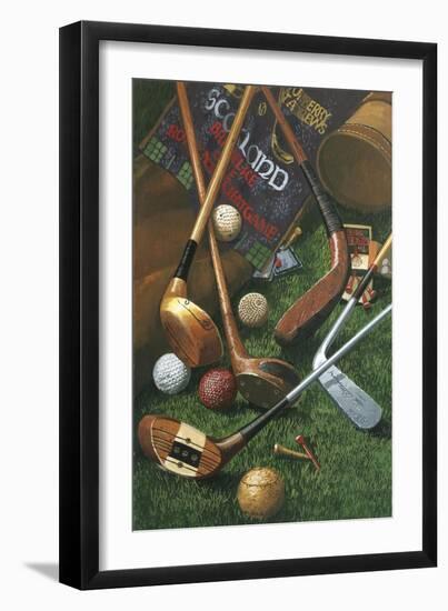 Golf Antiques-William Vanderdasson-Framed Premium Giclee Print