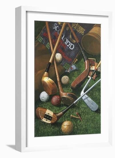 Golf Antiques-William Vanderdasson-Framed Giclee Print