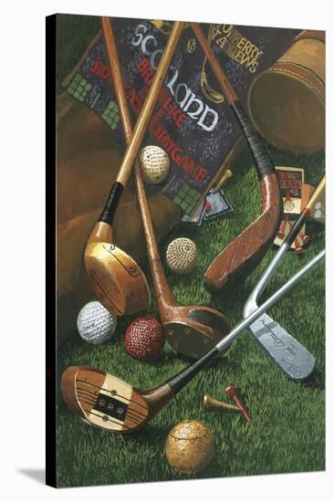 Golf Antiques-William Vanderdasson-Stretched Canvas