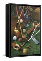 Golf Antiques-William Vanderdasson-Framed Stretched Canvas