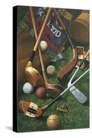 Golf Antiques-William Vanderdasson-Stretched Canvas