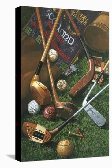 Golf Antiques-William Vanderdasson-Stretched Canvas