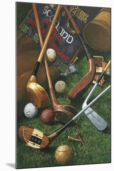 Golf Antiques-William Vanderdasson-Mounted Giclee Print