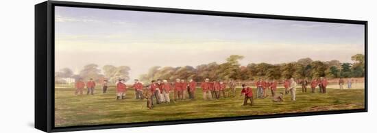 Golf at Blackheath, 1875-Francis, Sir Powell-Framed Stretched Canvas