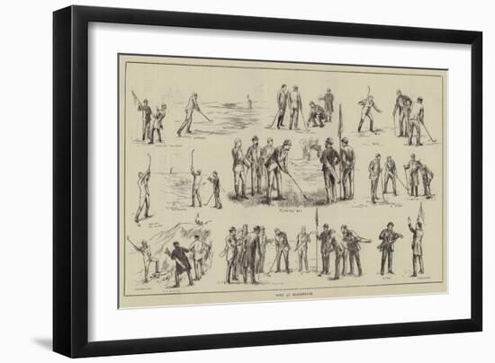 Golf at Blackheath-null-Framed Premium Giclee Print