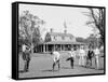 Golf at Manhansett I.E. Manhanset House, Shelter Island, N.Y.-null-Framed Stretched Canvas