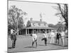 Golf at Manhansett I.E. Manhanset House, Shelter Island, N.Y.-null-Mounted Photo