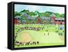 Golf at the Belfry-Judy Joel-Framed Stretched Canvas