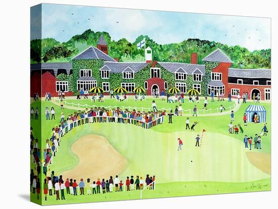 Golf at the Belfry-Judy Joel-Stretched Canvas