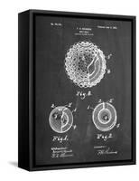 Golf Ball 1902 Patent-Cole Borders-Framed Stretched Canvas