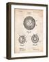 Golf Ball 1902 Patent-Cole Borders-Framed Art Print