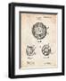 Golf Ball 1902 Patent-Cole Borders-Framed Art Print