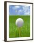 Golf ball on tee-Gaetano-Framed Photographic Print