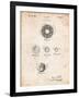 Golf Ball Patent-Cole Borders-Framed Art Print