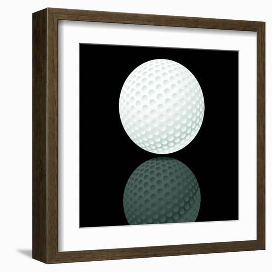 Golf Ball-Coline-Framed Art Print